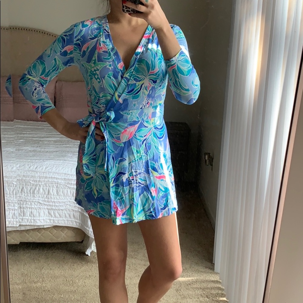 Lilly Pulitzer Wrap Romper/Skort